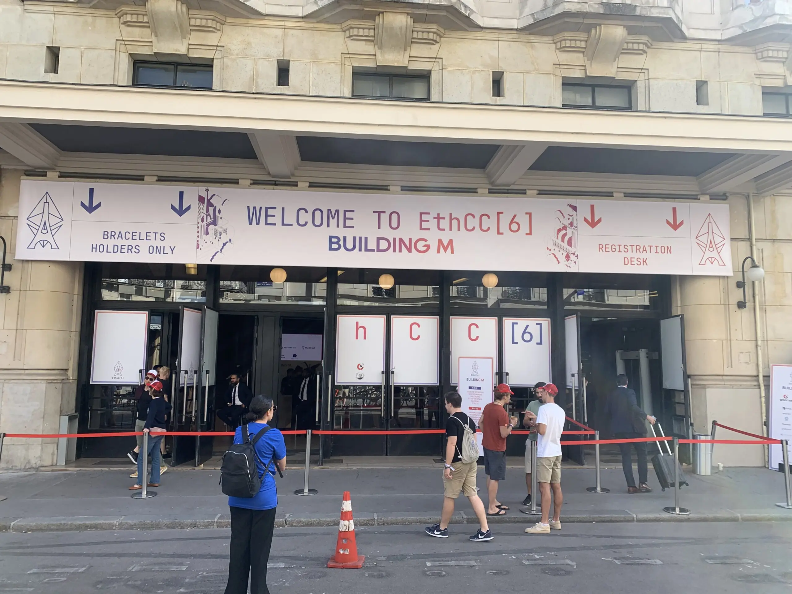 EthCC Paris 2023 main building