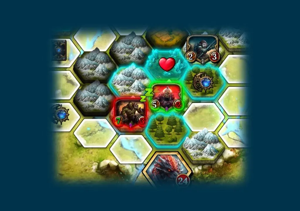 How to attack opponent units and hero in the best collectible card game of 2024 legends of Elysium