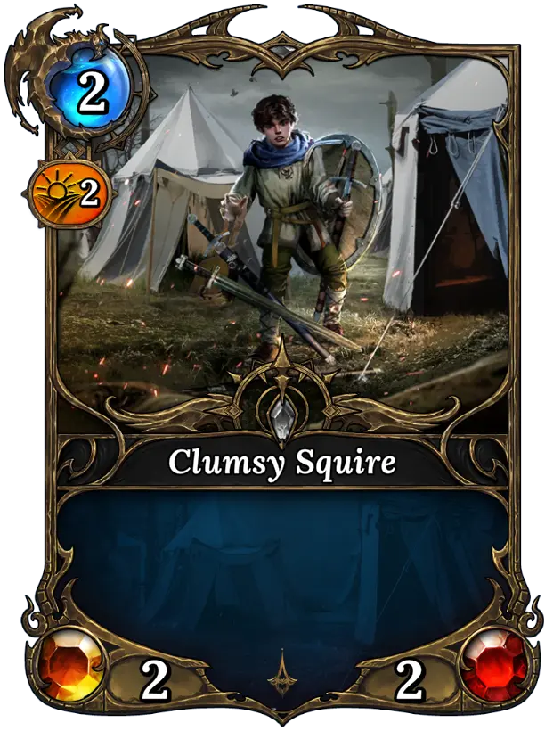 Clumsy Squire