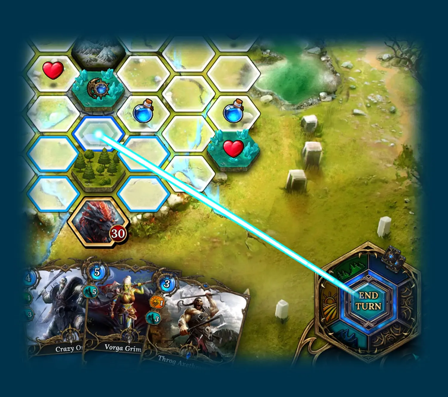 How to terraform hexes How to build lands One of the main mechanics in Legends of Elysium is terraforming empty hexes into lands.