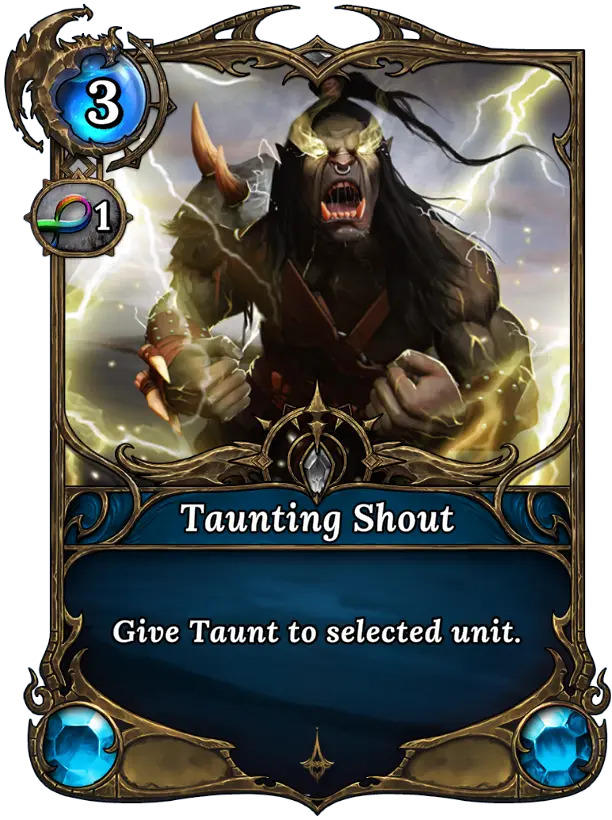 Taunting Shout